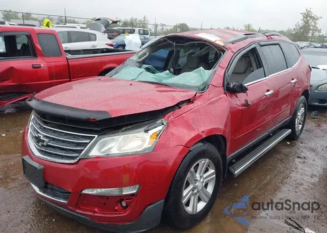 2013 Chevrolet Traverse 2Lt из США, поврежденный, VIN 1GNKVJKD3DJ205237